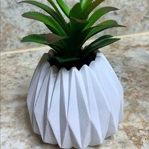 Potted Faux Succulent